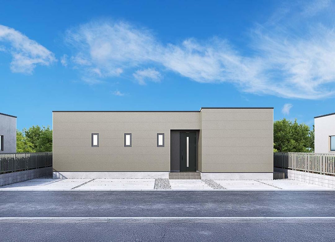 New 3LDK House in Hofu, Yamaguchi - Barrier-Free Design - Main Image