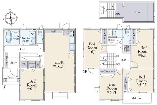 5LDK House with Loft for Sale in Kashiwa, Chiba - Image 44