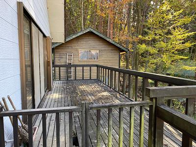 A villa surrounded by forest at the foot of the mountains in Kamitsukane: Villas, real estate, properties for sale, Hometown Information Center: Nationwide rural living property data — Image 2, Hokuto, Yamanashi