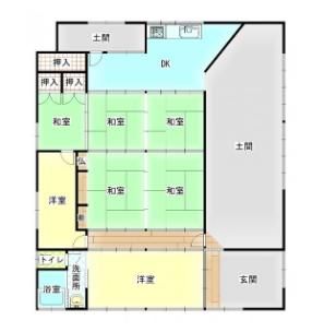 1957 6DK House on 1435sqm Corner Lot in Quiet Ebino, Miyazaki - Thumbnail 3