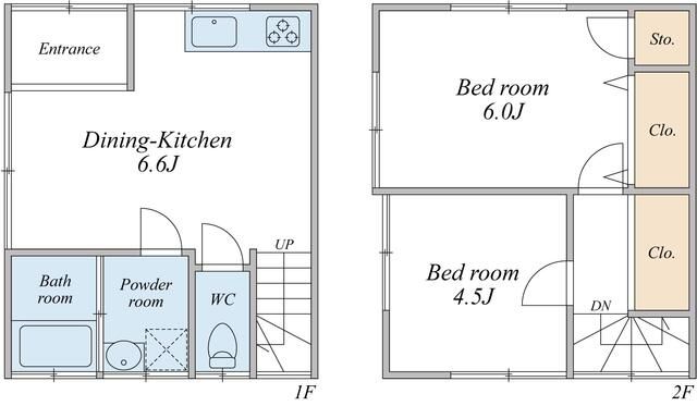 2DK House for Rent in Otowa, Bunkyo - Near Gokokuji Station - Thumbnail 2