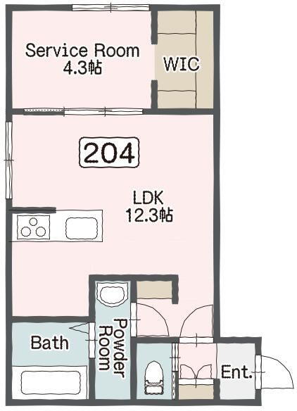 Newly Built 1SLDK Apartment for Rent in Niigata City - Thumbnail 3