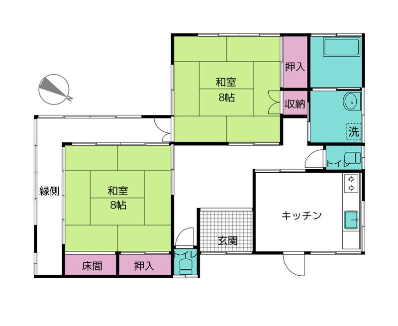 1973 Wooden 2DK House for Sale in Yugawara, Kanagawa - Thumbnail 3