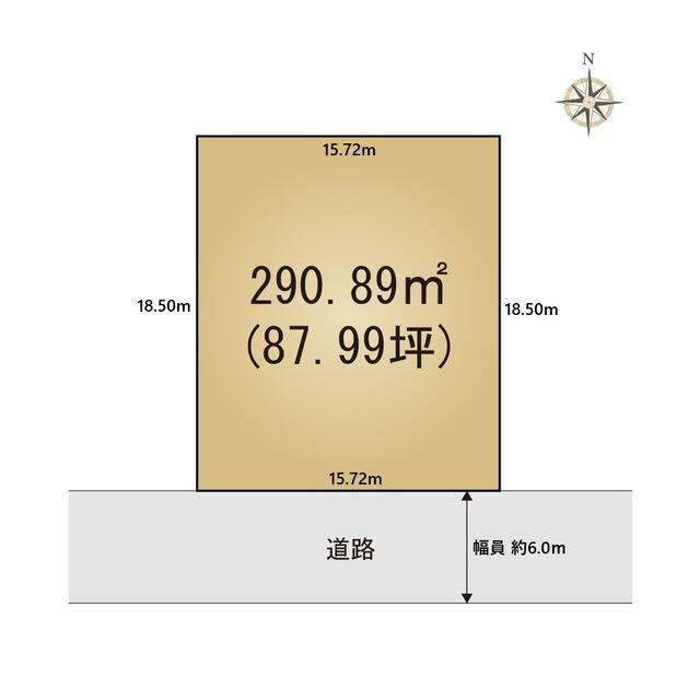 Residential Land for Sale in Inzai City, Chiba Prefecture 290.89 sqm - Thumbnail 4