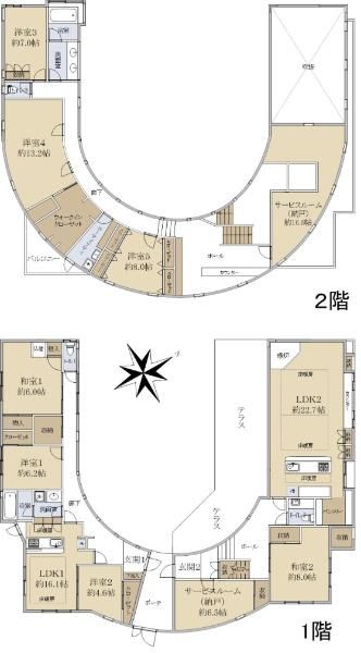 7SLDK RC Family House in Fukuoka Aoba, 334 sqm, 530 sqm Land - Thumbnail 4