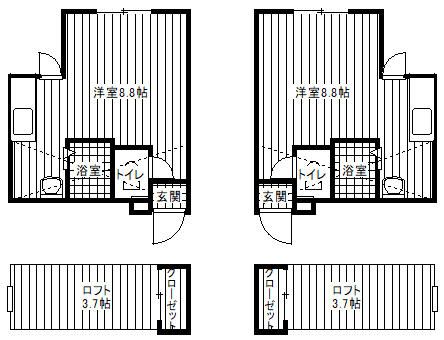 East Court N25 Apartment for Rent in Sapporo Higashi-ku - Thumbnail 3
