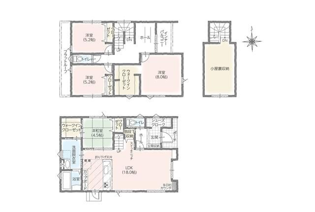New 4LDK House for Sale in Yamagata City, Yamagata Prefecture - Thumbnail 2