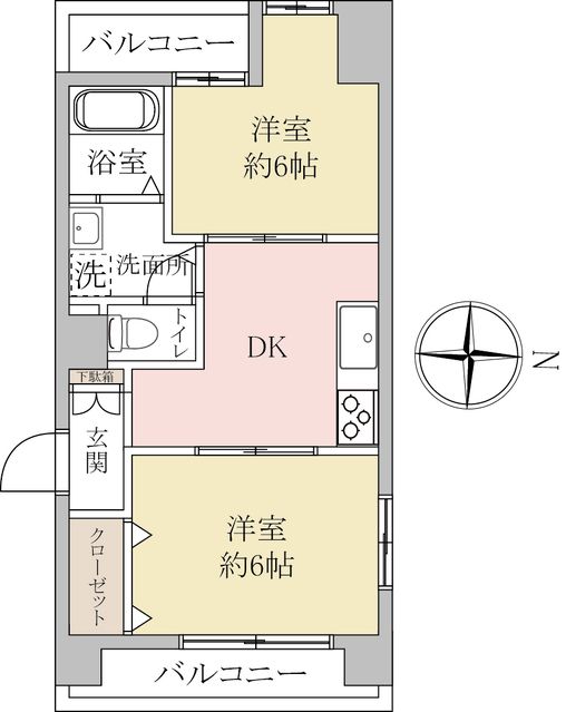 2DK Apartment for Sale in Adachi, Tokyo | 35.78m² - Thumbnail 2