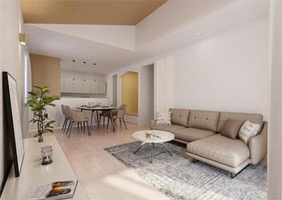 New 3LDK House in Kitajima, Tokushima | 2026 Completion — Interior, Kitajima, Tokushima