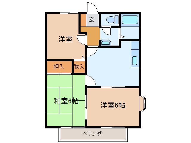 3DK Apartment for Rent in Sano City, Tochigi Prefecture - Thumbnail 2