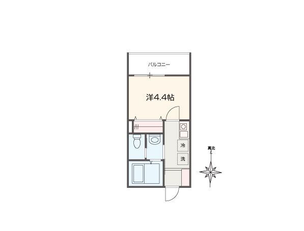 New 1K Apartment for Rent in Higashimurayama, Tokyo - MELLAS Shin-Akitsu - Thumbnail 2