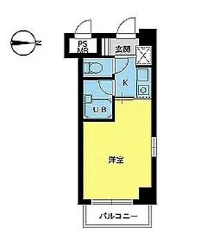 Compact 1K Apartment for Sale in Nakano, Tokyo - 18.28 sqm - Thumbnail 2