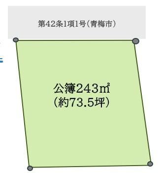Land for Sale in Ome City, Tokyo - 243 sqm Plot - Thumbnail 4
