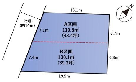 Land for Sale in Izumiku, Sendai City, Miyagi - 110.50 sqm - Thumbnail 4