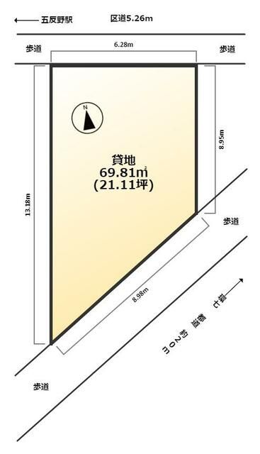 Lease Commercial Land in Adachi, Tokyo - 69.81 sqm Near Stations - Thumbnail 4