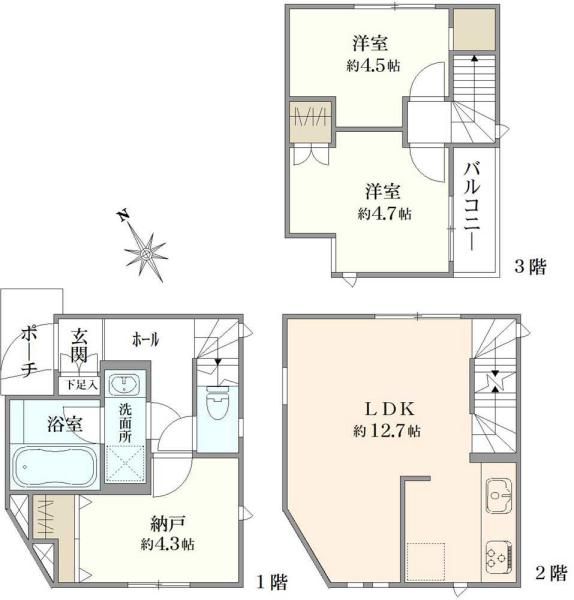 2023 Built 2SLDK House in Kita Ward, Tokyo Near Oji Station - Thumbnail 4