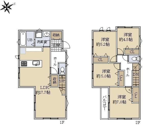 New 4LDK House in Yokohama Izumi Ward, Near Tachiba Station - Thumbnail 3