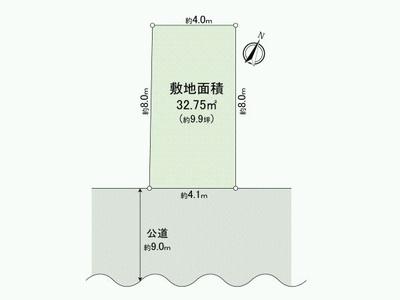 Building Lot for Sale in Nishi Ward, Yokohama – 32.75 sqm — Floorplan, Nishi, Kanagawa