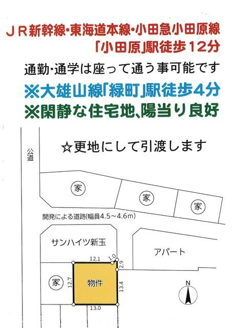 Land for Sale in Odawara City, Kanagawa - 165.27 sqm - Image 1