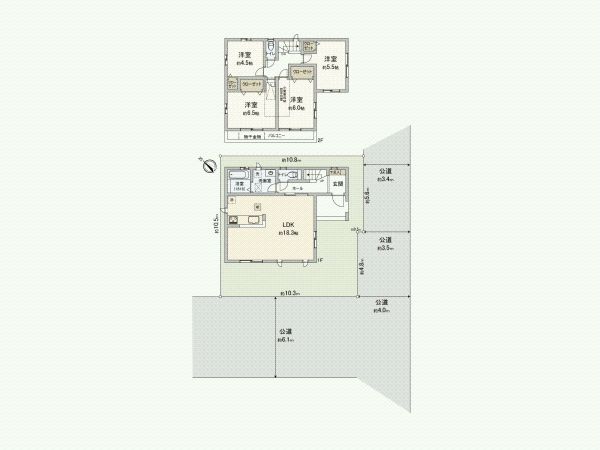 New 4LDK House in Saitama Nishi Ward, Completion Dec 2025 - Thumbnail 4