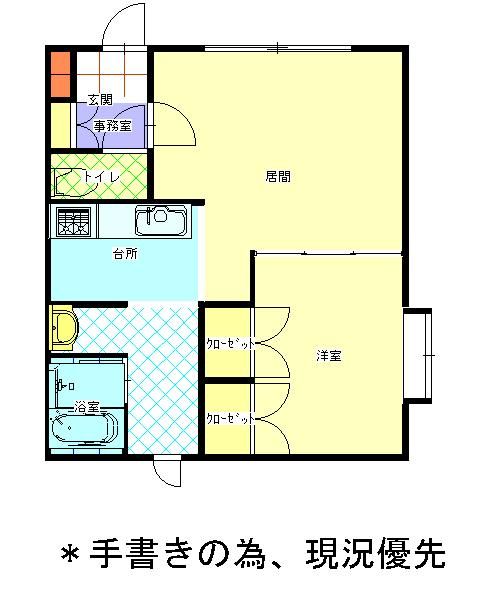 1DK Apartment for Rent in Iwamizawa, Hokkaido - 44.77 sqm - Thumbnail 2