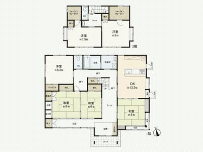 2005-Built 6DK House on 428㎡ Land in Natori, Miyagi — Image 44, Natori, Miyagi