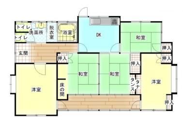 4DK House on 291.5 sqm Land in Miyakonojo, Miyazaki - Thumbnail 3