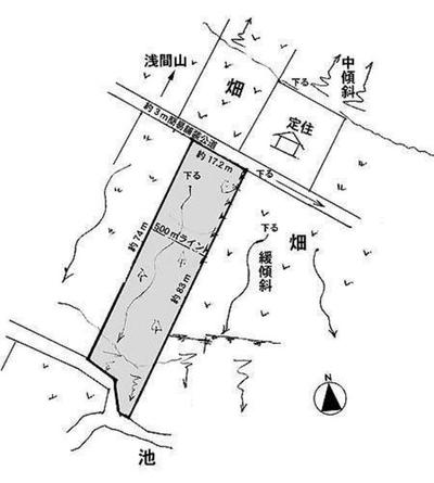 A wide land with a gentle south slope where you can enjoy country life — Image 4, Saku, Nagano