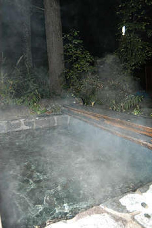 Land with a shared open-air bath in the starry sky - Thumbnail 2
