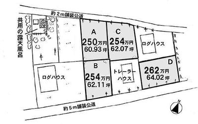 Land with a shared open-air bath in the starry sky — Image 4, Katashina, Gunma