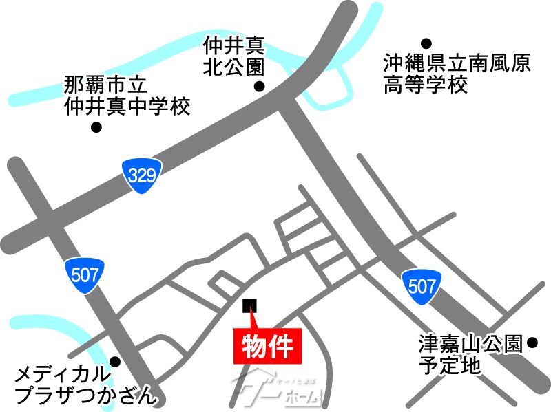 463 sqm Land for Sale in Tsukazan, Haebaru Town, Okinawa - Thumbnail 2