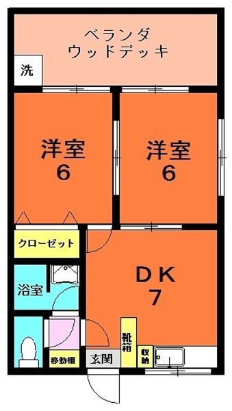 1LDK Rental Apartment in Ginowan, Okinawa | 48,000 Yen - Thumbnail 2