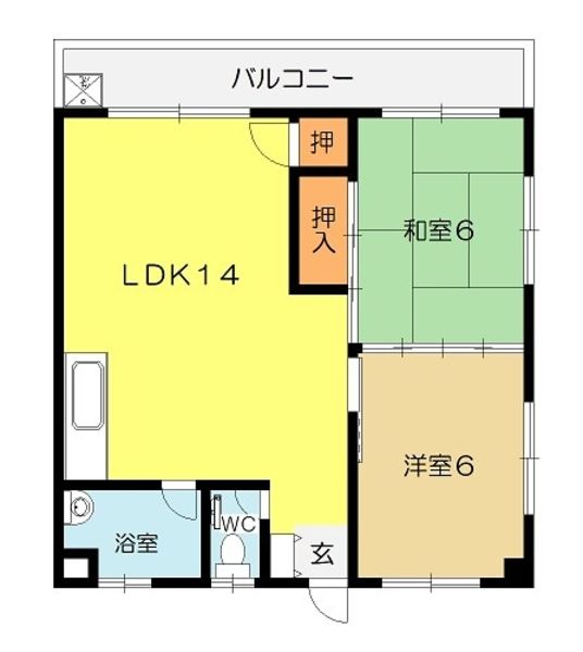 2LDK Apartment for Rent in Ginowan City, Okinawa - Thumbnail 3