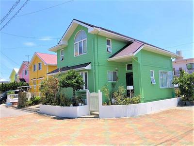 Nakagusuku Village Aza Okuma Used detached house Single-family house for sale in Nakagusuku Village Okuma (with garden, system kitchen, corner lot, 4LDK, 29.8 million yen) | Okinawa property information [Go Home] No. 7326-136 — Image 1, Nakagusuku, Okinawa