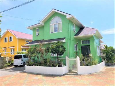 Nakagusuku Village Aza Okuma Used detached house Single-family house for sale in Nakagusuku Village Okuma (with garden, system kitchen, corner lot, 4LDK, 29.8 million yen) | Okinawa property information [Go Home] No. 7326-136 — Image 1, Nakagusuku, Okinawa