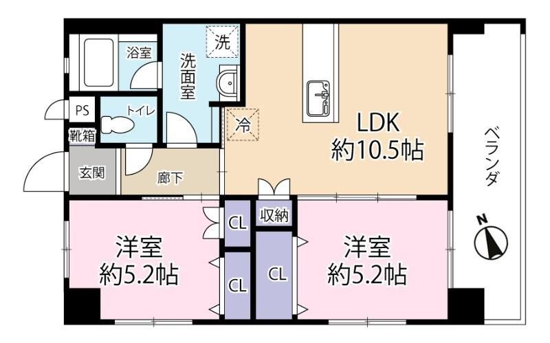 New 2LDK Apartment for Rent in Nishihara, Okinawa - Thumbnail 4