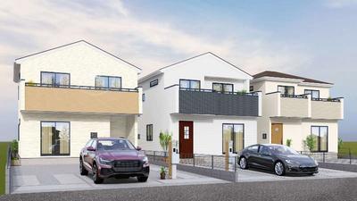 New Year's Eve in a new building! All 3 buildings in Kitahama, Nakagusuku Village, Building 2 Single-family house for sale in Kitahama, Nakagusuku Village (newly built, system kitchen, intercom with monitor, 2nd floor or above, 4LDK, 34.9 million yen) | Okinawa property information [Go Home] No. 916-180 — Image 1, Nakagusuku, Okinawa