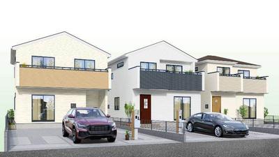 New Year's Eve in a new building! All 3 buildings in Kitahama, Nakagusuku Village, Building 2 Single-family house for sale in Kitahama, Nakagusuku Village (newly built, system kitchen, intercom with monitor, 2nd floor or above, 4LDK, 34.9 million yen) | Okinawa property information [Go Home] No. 916-180 — Image 2, Nakagusuku, Okinawa