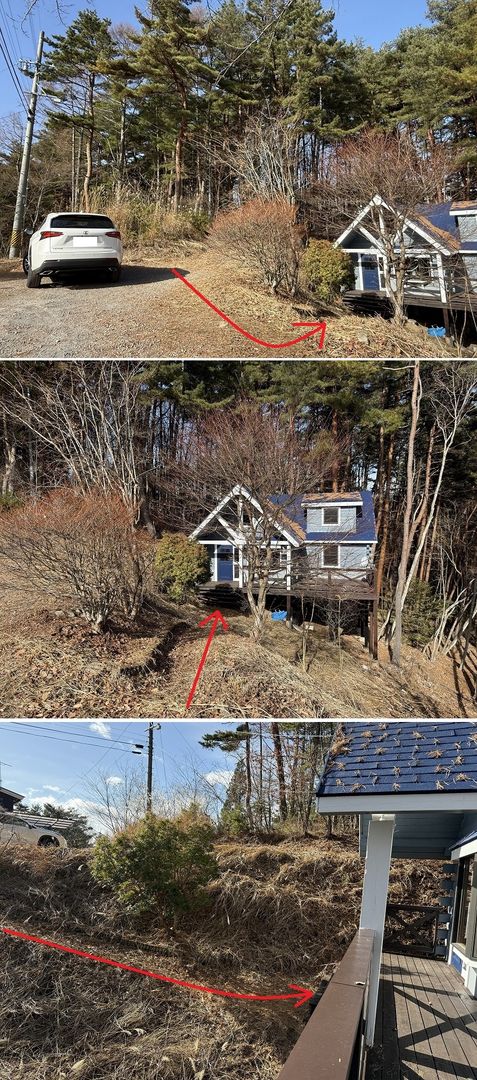 Renovated Sky Blue Log House in Nagano's Scholar Village - Thumbnail 4