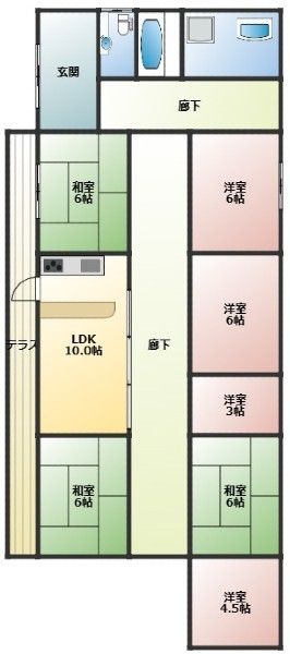 6LDK Wooden House for Sale in Uruma City, Okinawa - Thumbnail 4