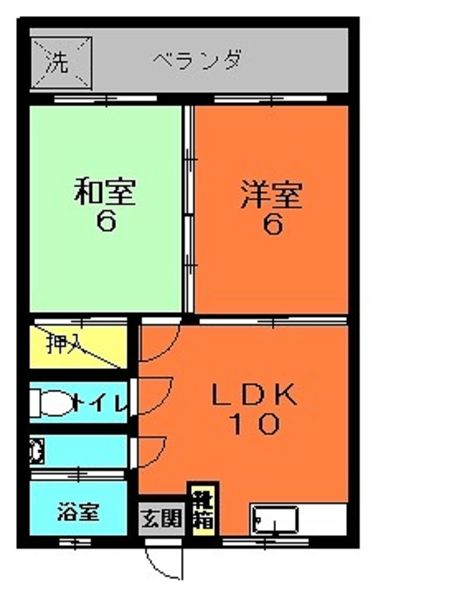 2LDK Apartment for Rent in Maebaru, Ginowan City, Okinawa - Thumbnail 2