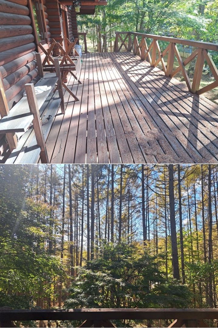 Brown Log House for Sale in Nagano's Kita-Shirakaba Highlands - Thumbnail 4
