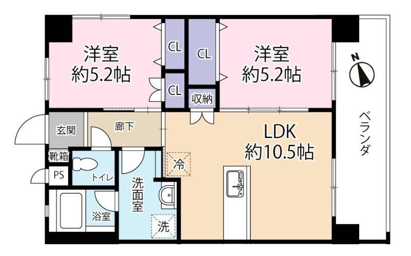 New 2LDK Apartment for Rent in Nishihara Town, Okinawa - Thumbnail 4