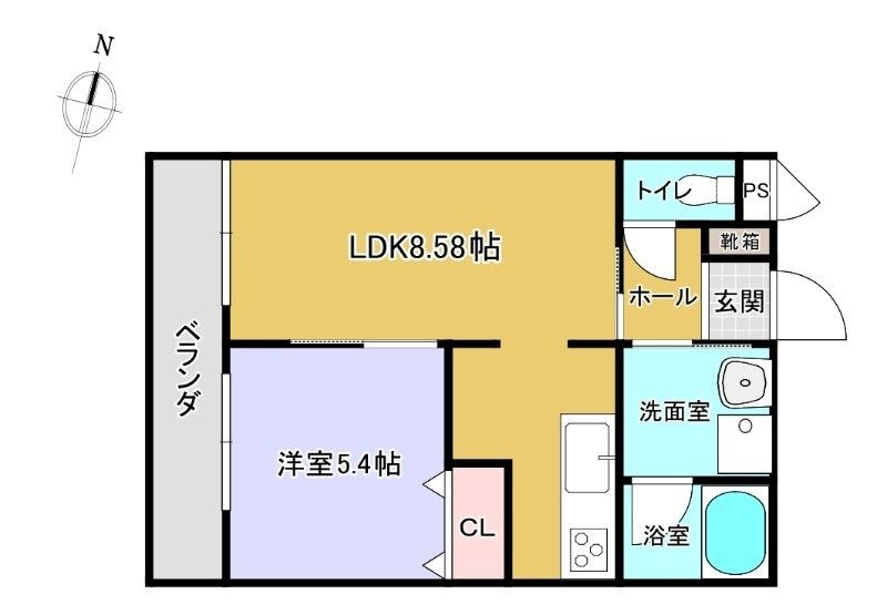 New 1LDK Apartment for Rent in Yomitan, Okinawa - Thumbnail 2