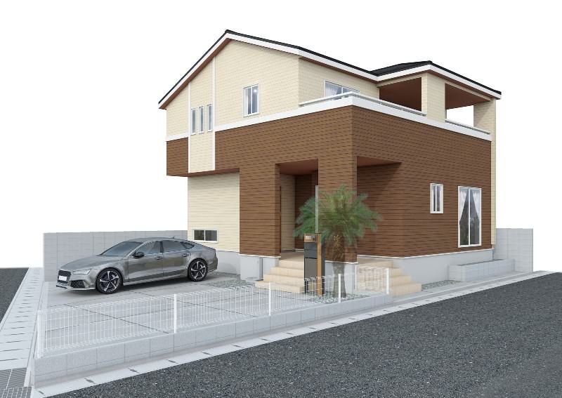 New 3LDK House in Okinawa City with Corner Lot & 4 Parking - Thumbnail 4