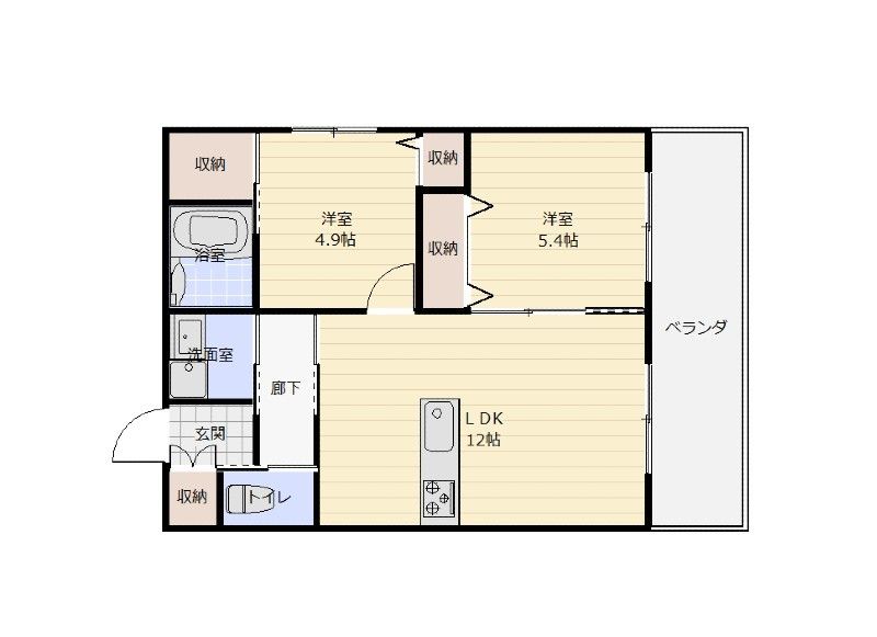 New 2026 2LDK Apartment for Rent in Yomitan, Okinawa - Thumbnail 4