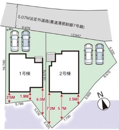 GRAFARE Ginowan City Kanna Phase 2 Building No. 1 Single detached house for sale in Ginoza Village Kanna (new construction, with garden, system kitchen, intercom with monitor, 4LDK, 23.38 million yen) | — Image 3, Ginoza, Okinawa