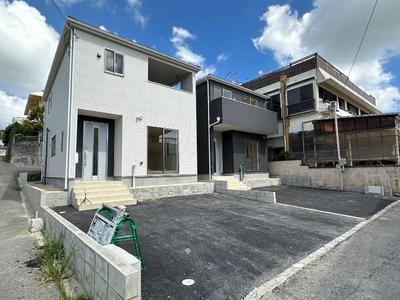 Cradle Garden Nishiharacho Onatsu 1, Building 1 / 2 buildings in total Detached house for sale in Onatsu, Nishiharacho (newly built, walk-in closet, system kitchen, intercom with monitor, 5LDK, 37.8 million yen) | Okinawa property information [Go Home] No. 1254-2043 — Image 1, Nishihara, Okinawa