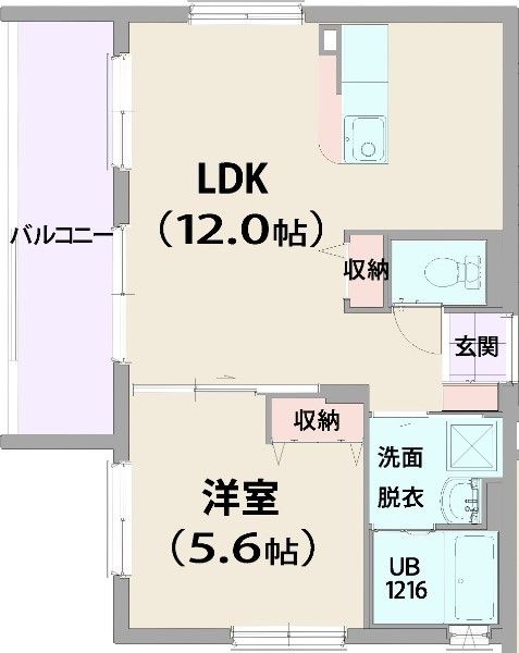 New 2026 1LDK Apartment for Rent in Okinawa City Kubota - Thumbnail 3