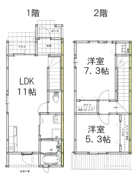 2LDK Townhouse for Rent in Tomigusuku, Okinawa - Thumbnail 2